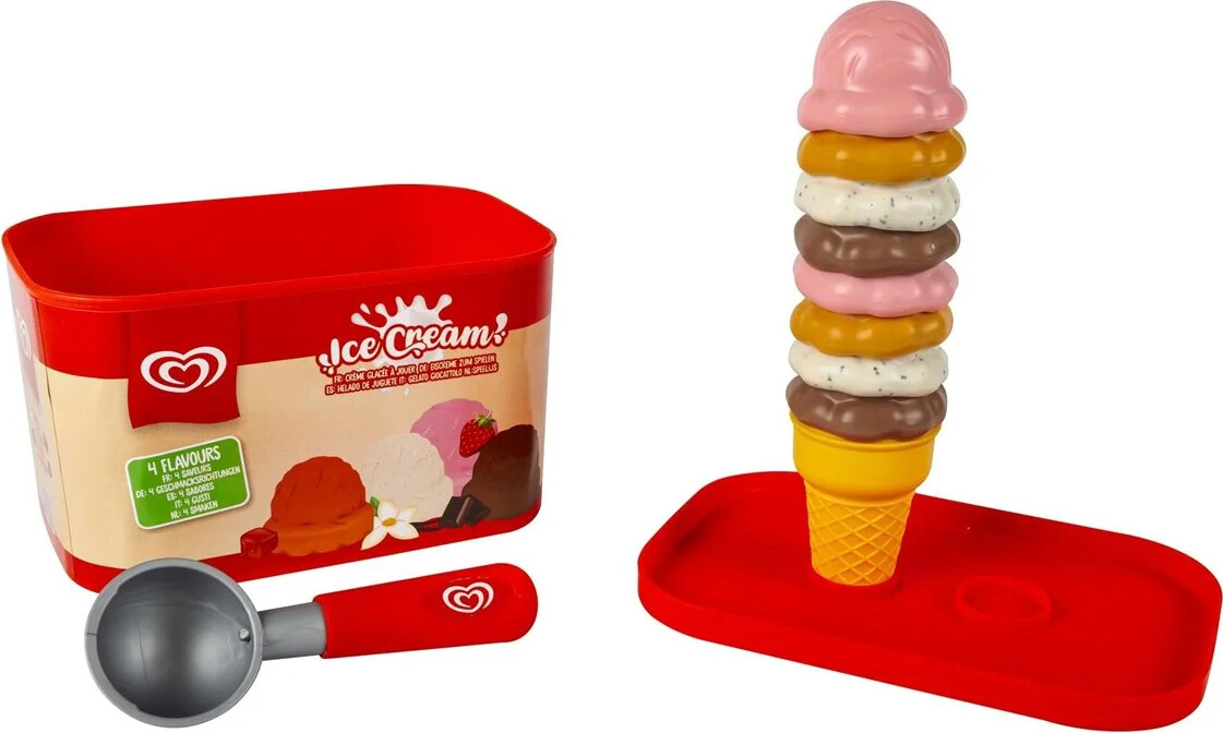 Toy Ice Cream Scoop Playset