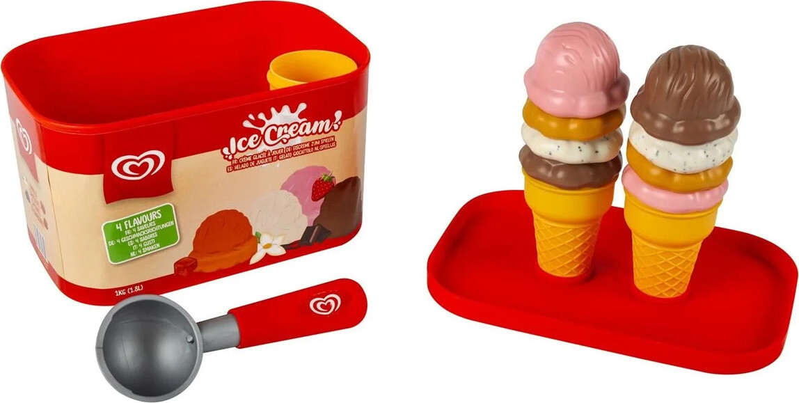 Toy Ice Cream Scoop Playset