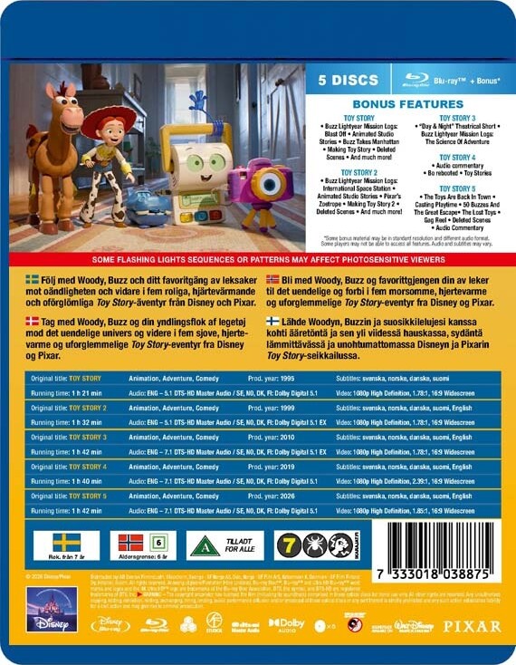 Toy Story 5 Movie Collection - Disney Pixar