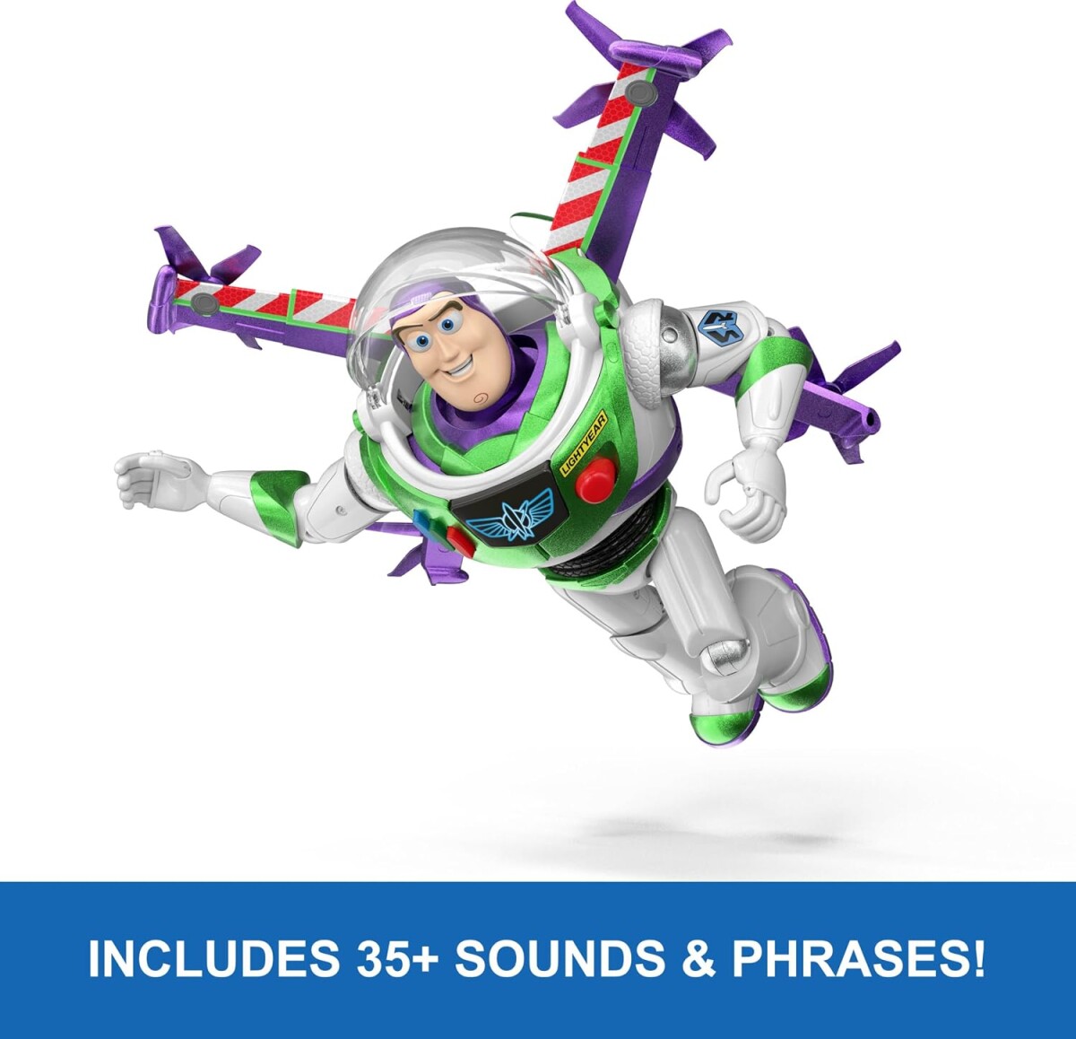 Toy Story - Feature Lift Off Multi Buzz 30Cm Engelsk