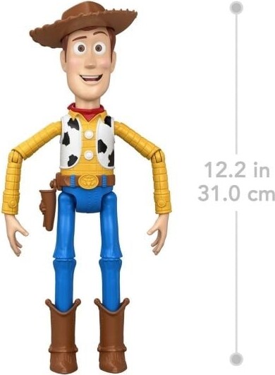 Toy Story - Feature Running Woody 30Cm Engelsk