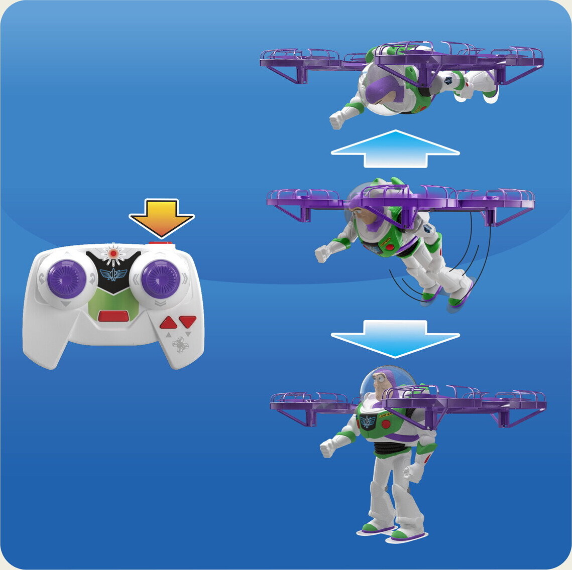 Toy Story Flying Hi - Tech Buzz Lightyear Rc