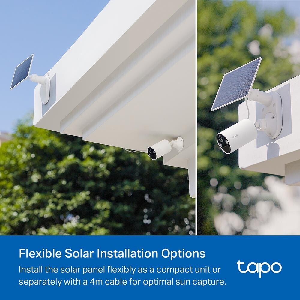 Tp-Link - Tapo C410 Kit Solar-Powered Security Camera Kit