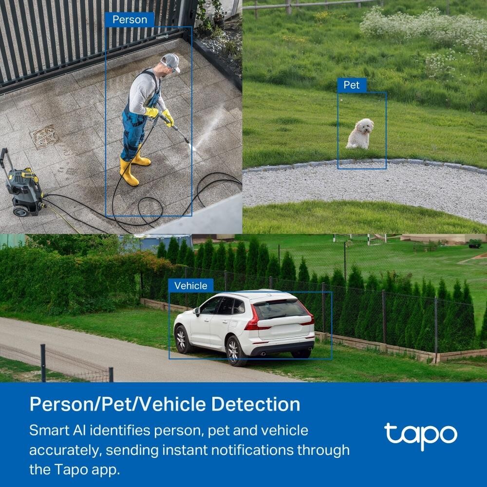 Tp-Link - Tapo C530Ws Outdoor Pantilt Security Wi-Fi Camera