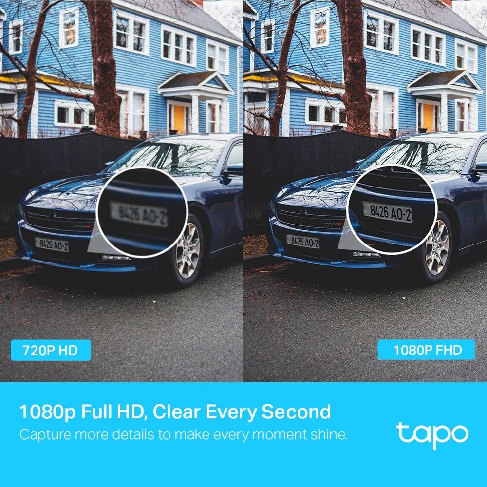 Tp-Link - Tapo Outdoor Pantilt Security Wi-Fi Camera Tapo C500