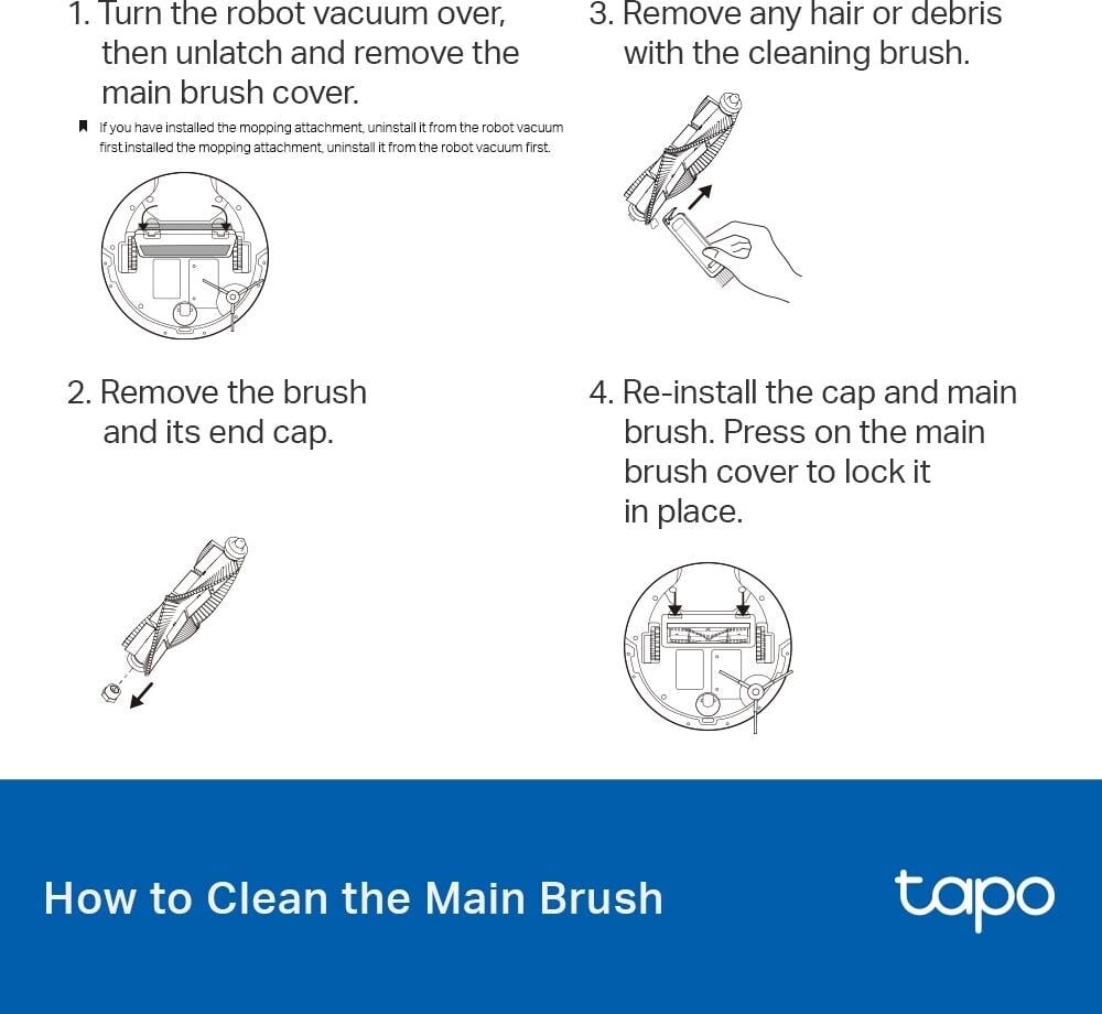 Tp-Link - Tapo Robot Vacuum Replacement Kit Tapo Rva105