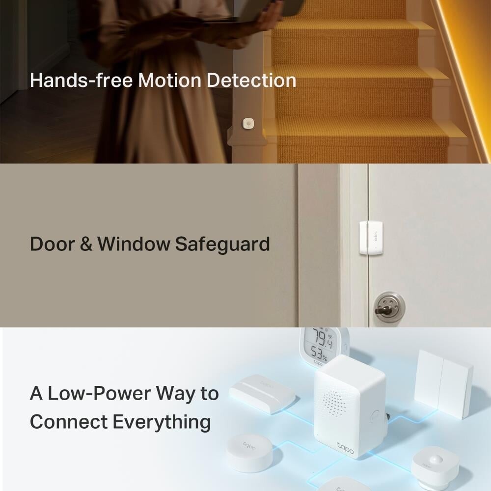 Tp-Link - Tapo T30 Smart Sensor Starter Kit