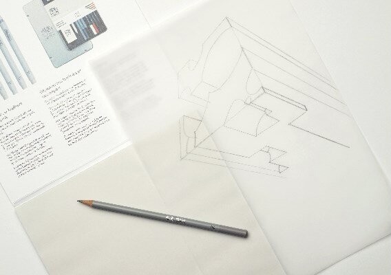 Transparent Papir Blok - A4 - 40 Sider - Winsor Newton