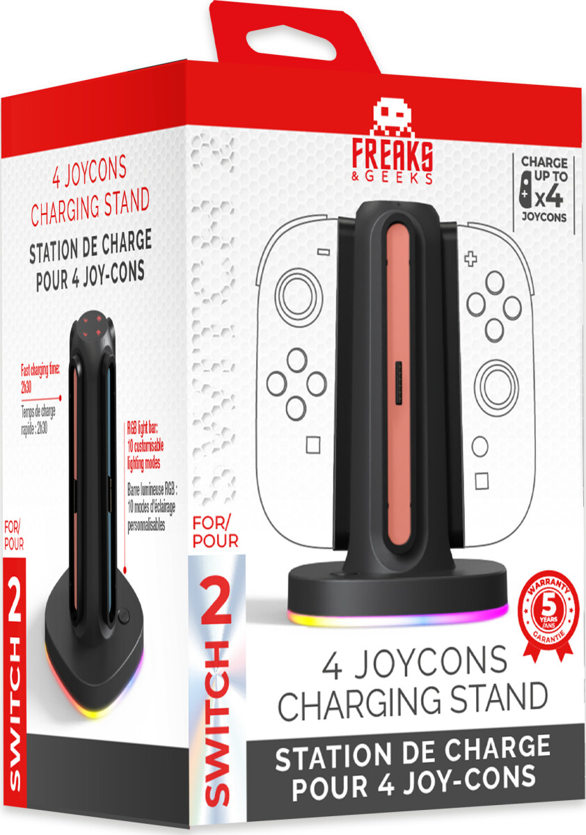 Trade Invaders - Charging Dock For 4 Joy-Cons Nintendo Switch 2