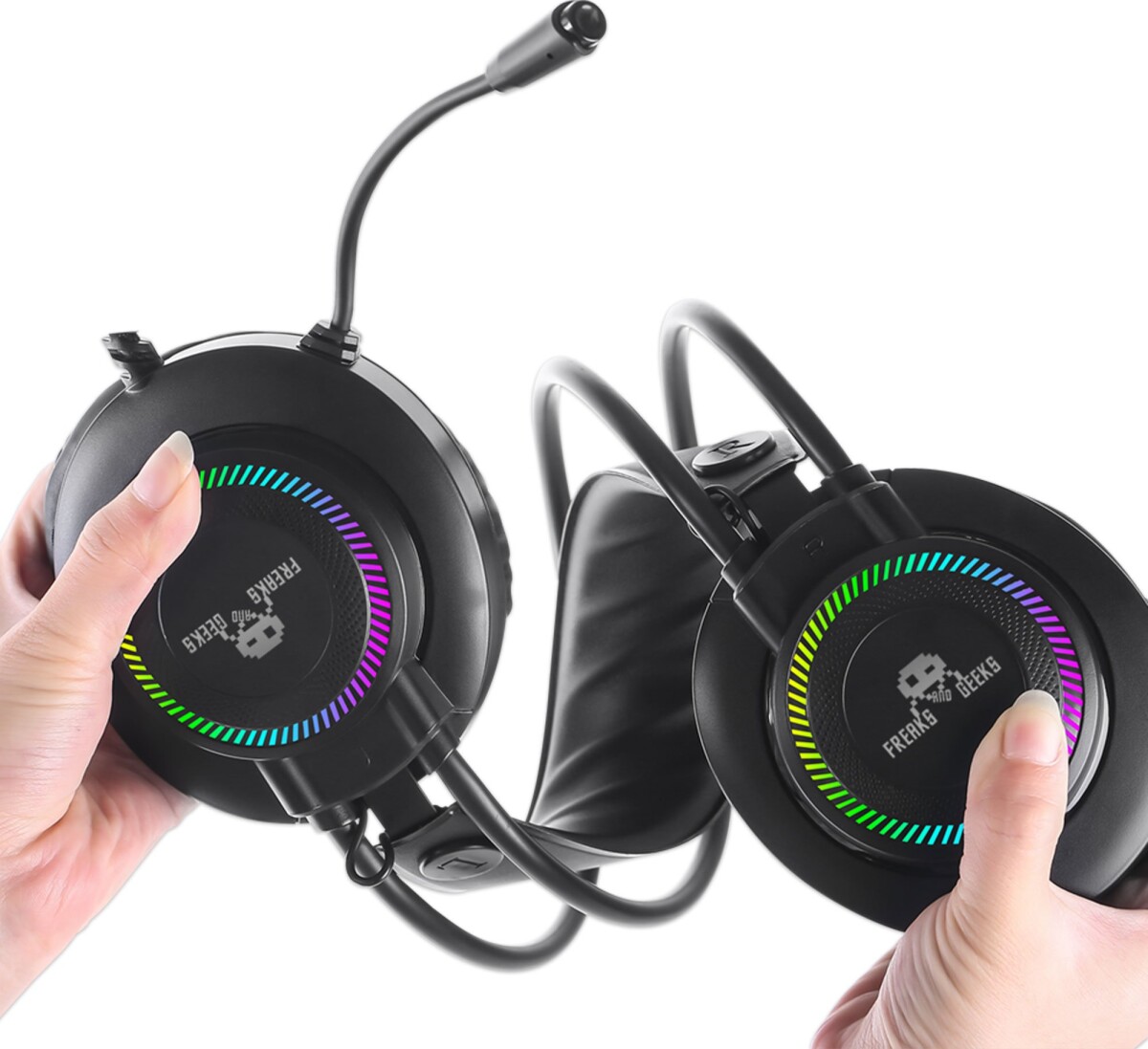 Trade Invaders - Dual Headset With Backlit Microphone - Pcps4Ps5Xbox One
