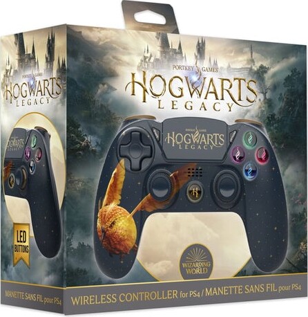 Harry Potter Ps4 Controller - Hogwarts Legacy - Golden Snidget