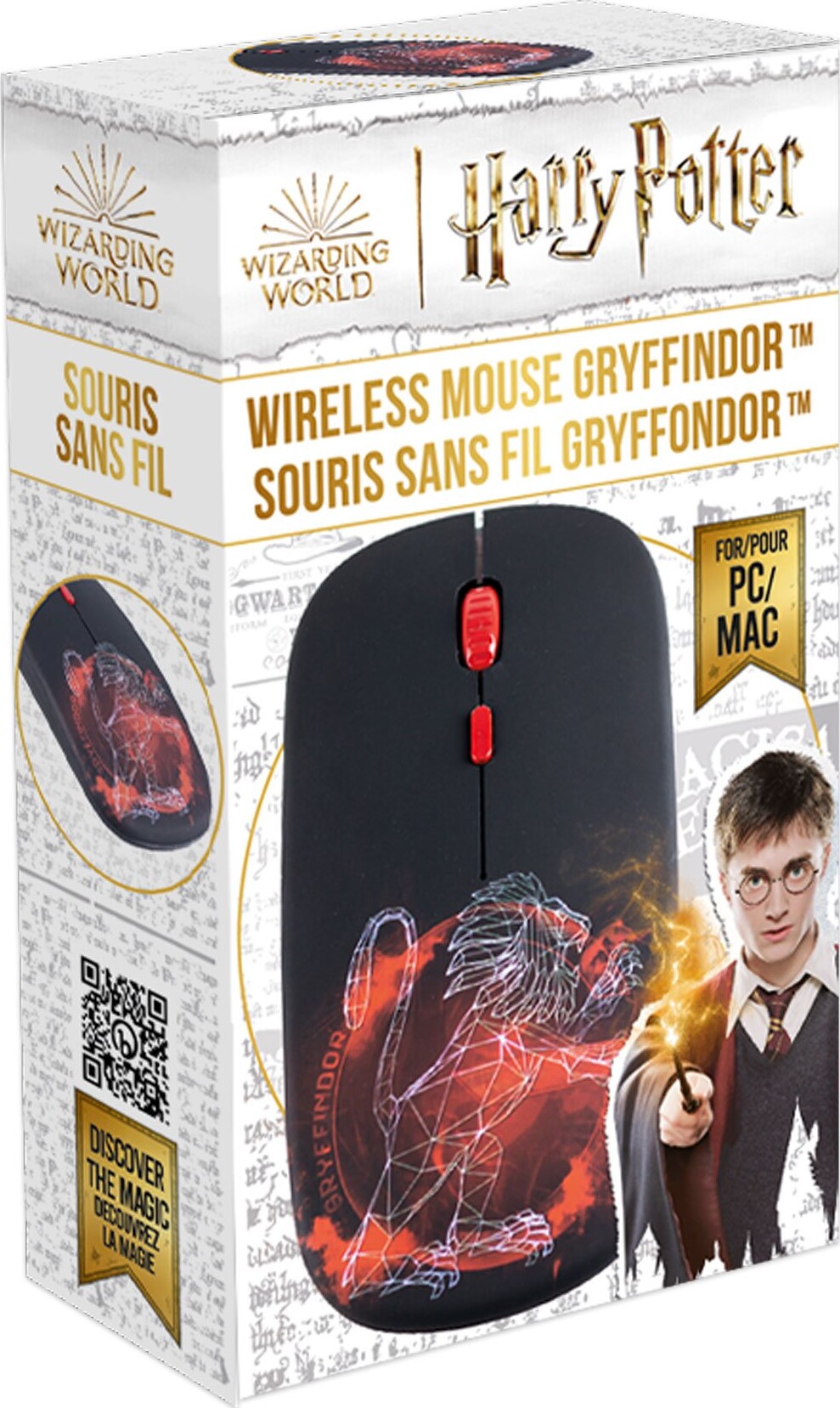 Trade Invaders - Harry Potter - Wireless Mouse Gryffindor