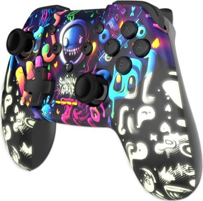 Trade Invaders - Shining Graff Wireless Controller - Switchpc Glow In The