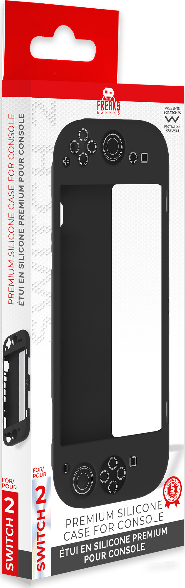 Trade Invaders - Silicone Case For Switch 2 Console - Black