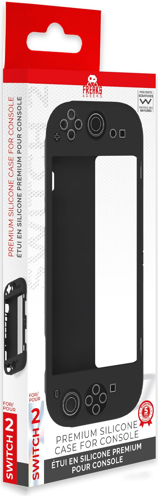 Trade Invaders - Silicone Case For Switch 2 Console - Black