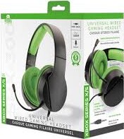 Trade Invaders - Universal Headset Spx-300 - Xbox Xs Green Black