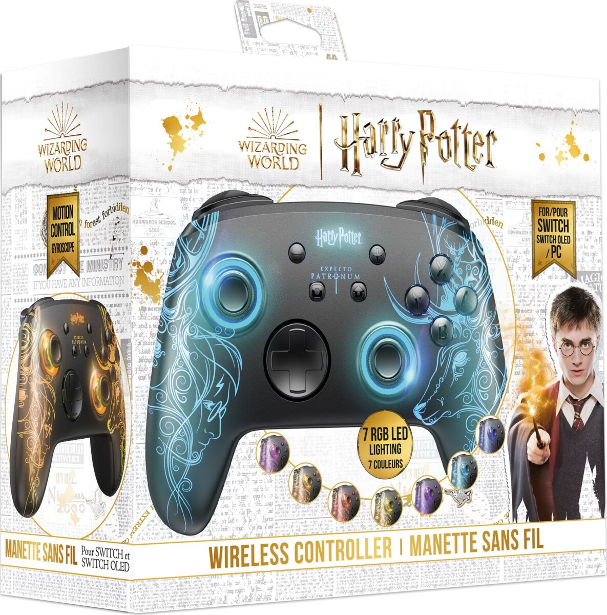 Køb Trade Invaders Wireless Controller Harry Potter Expecto Patronum ...