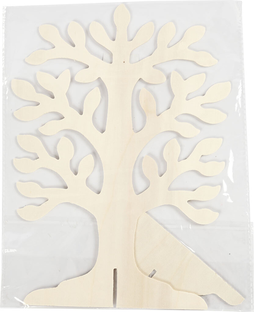 Træ - Str 30X21 5 Cm - 1 Stk