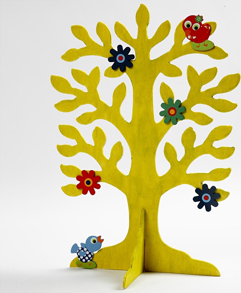 Træ - Str 30X21 5 Cm - 10 Stk