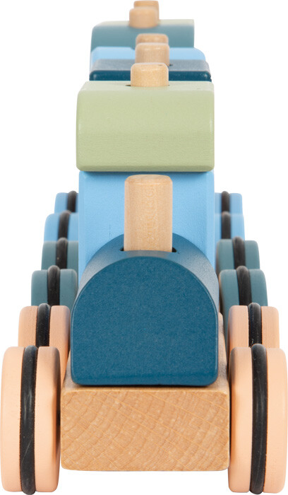 Legetøjstog Med Stableklodser - Træ - Til Børn - Arktis - Small Foot