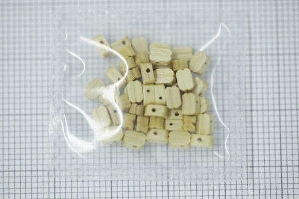 Billing Boats Fittings - Blokke - Enkelt - 3 Mm - 50 Stk