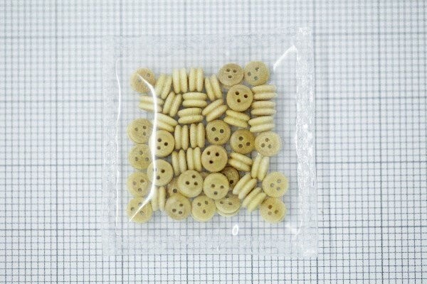 Billing Boats Fittings - Jomfru Deadeye - 3 Mm - 50 Stk