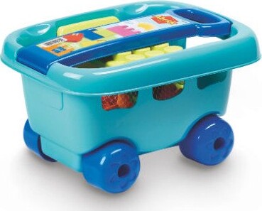 Ecoiffier Abrick - Trækvogn Med 30 Klodser