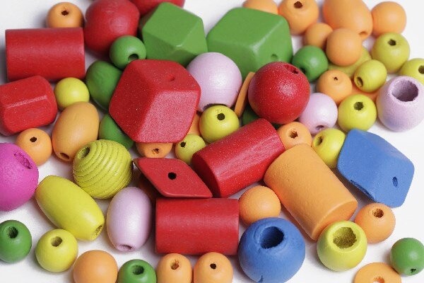 Pearl N Fun Perler - Træperlemix 80 G