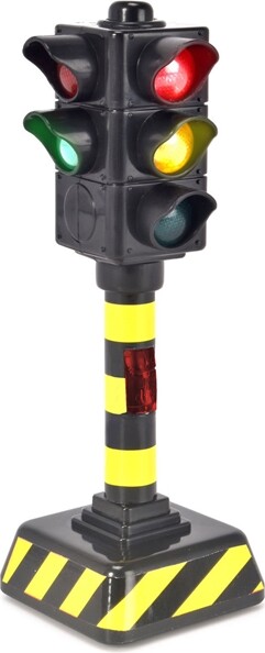 Dickie Toys - Trafiklys Legetøj Med Lys Og Lyd - 12 Cm