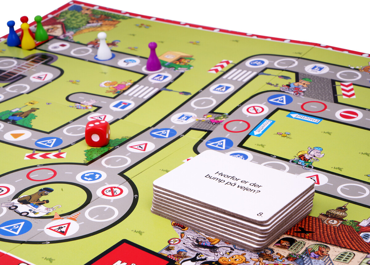 Rasmus Klump Spil - Trafikspillet