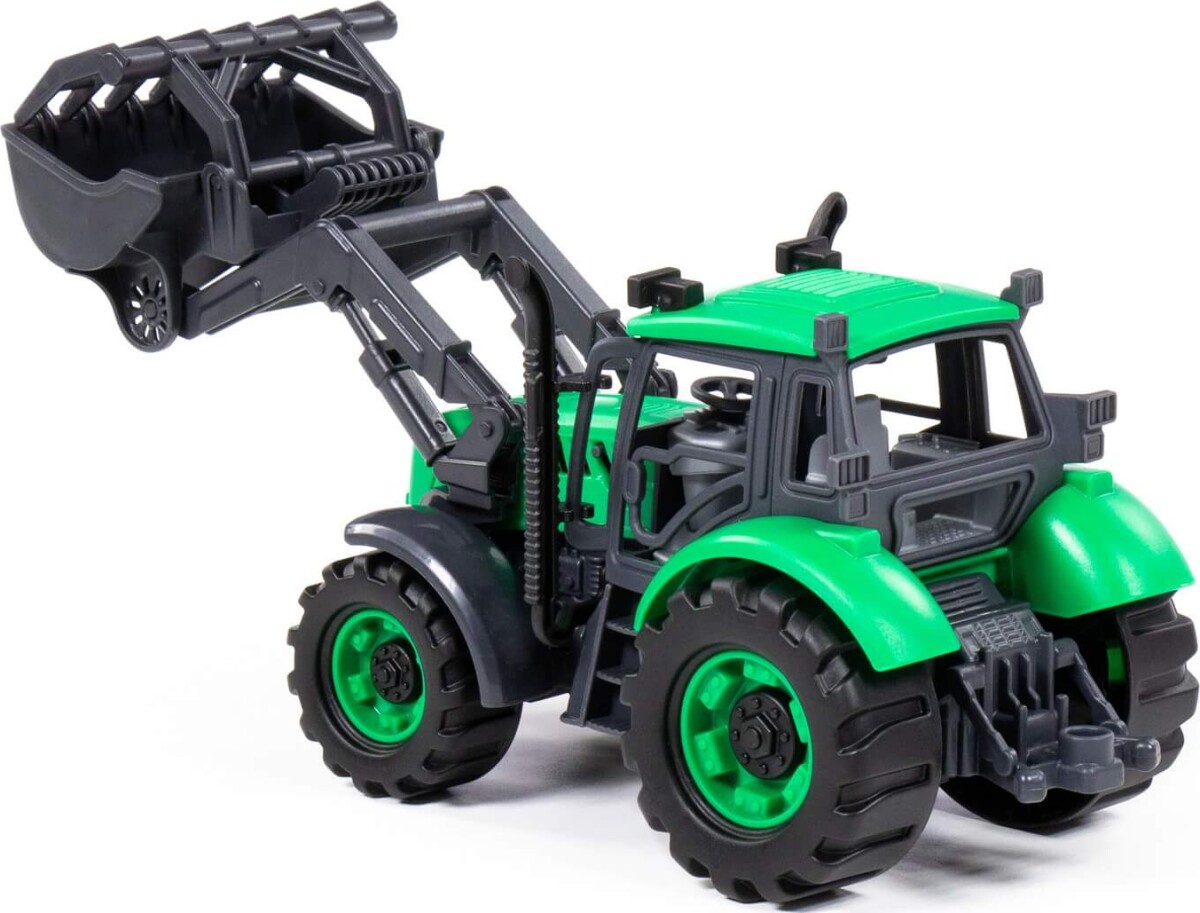 Traktor Med Frontlæsser - Til Børn - Polesie - 24 Cm