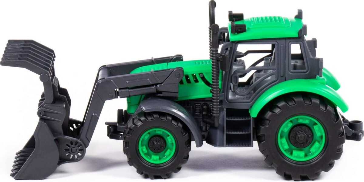 Traktor Med Frontlæsser - Til Børn - Polesie - 24 Cm