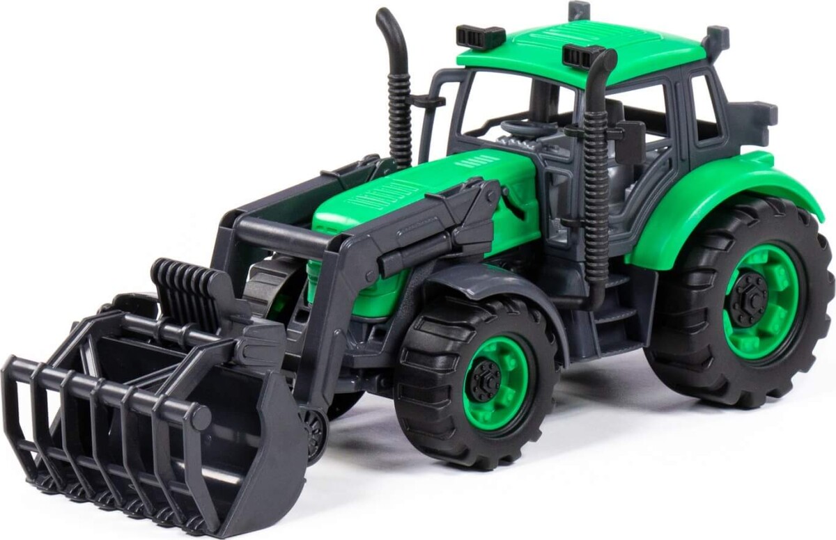 Traktor Med Frontlæsser - Til Børn - Polesie - 24 Cm