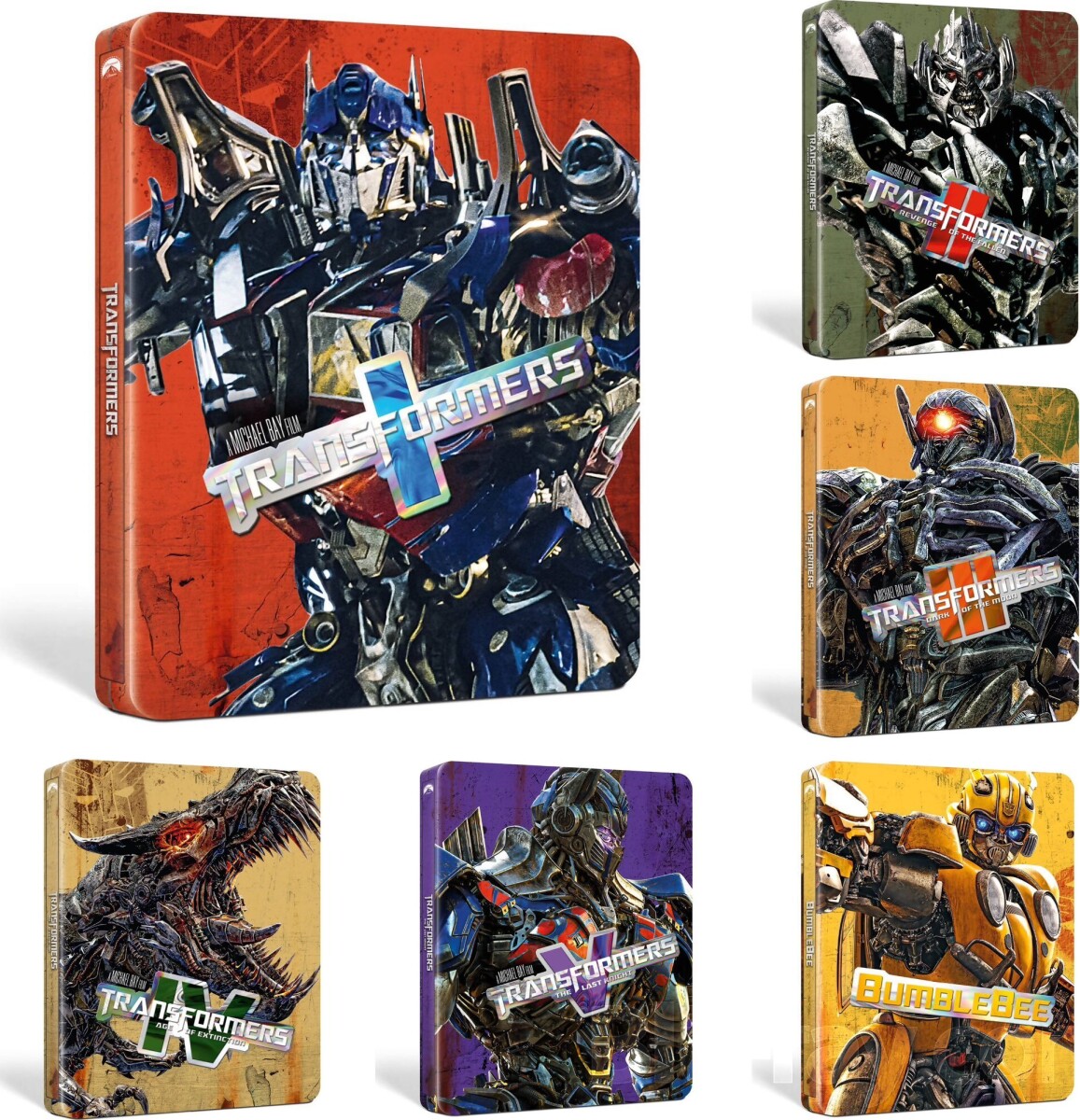 Transformers 6 Movie Steelbook Collection 4K Ultra Hd BluRay Film →