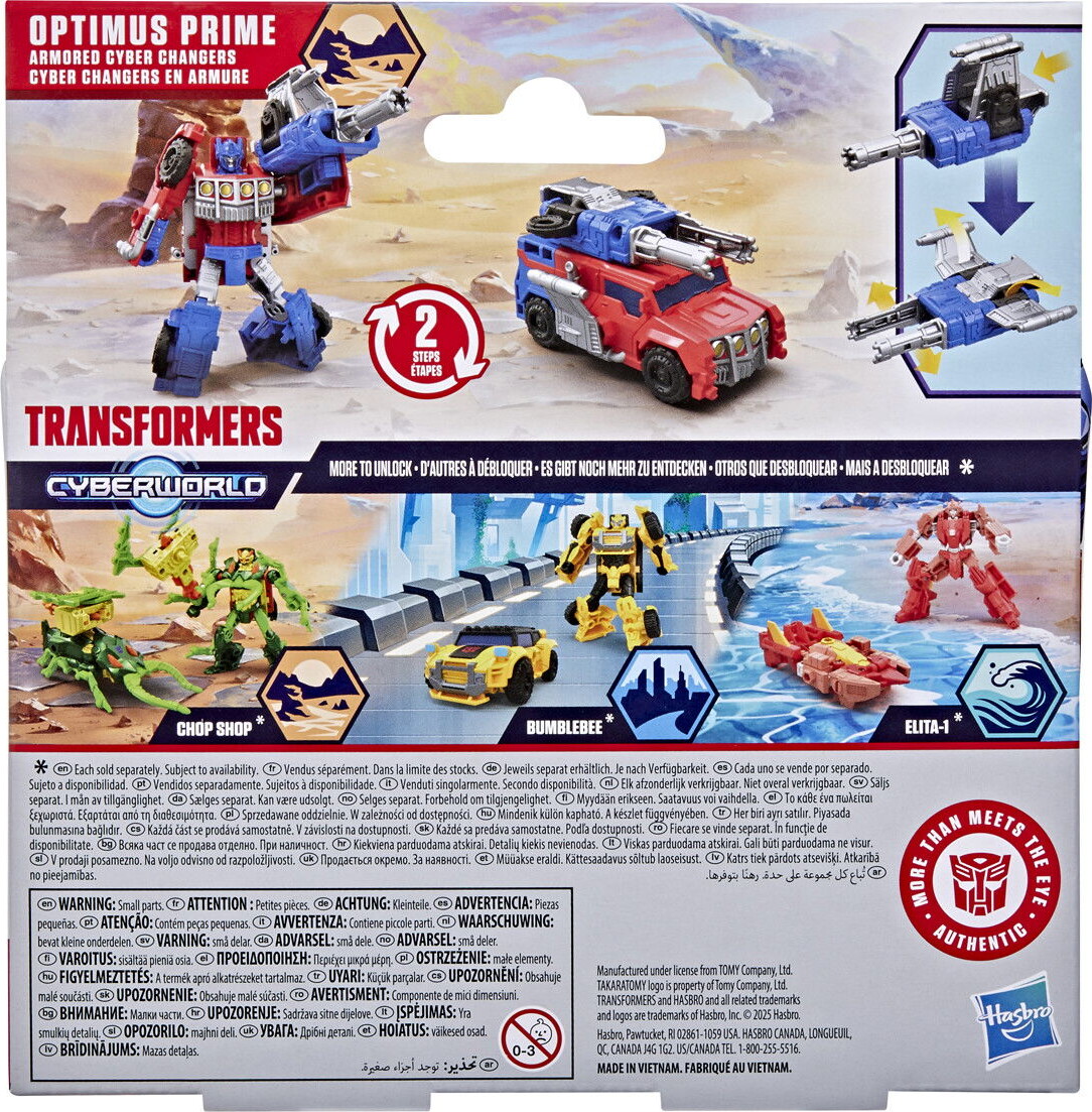 Transformers - Optimus Prime Cyberworld Cyber Changers Figur