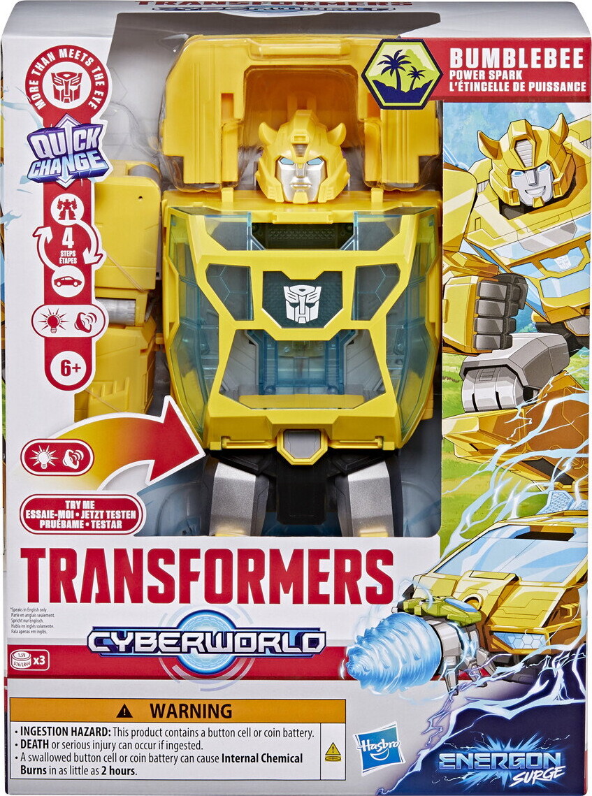 Transformers - Bumblebee Power Spark Figur - Hasbro 62451
