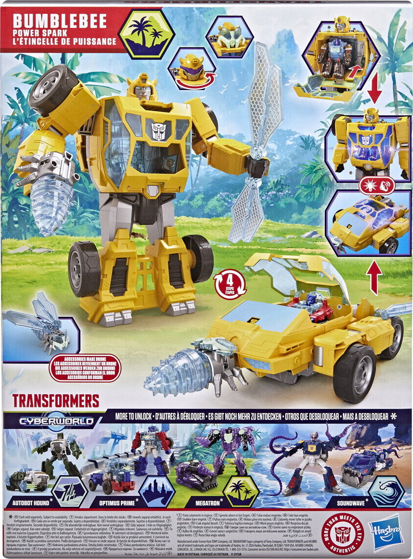 Transformers - Bumblebee Power Spark Figur - Hasbro 62451