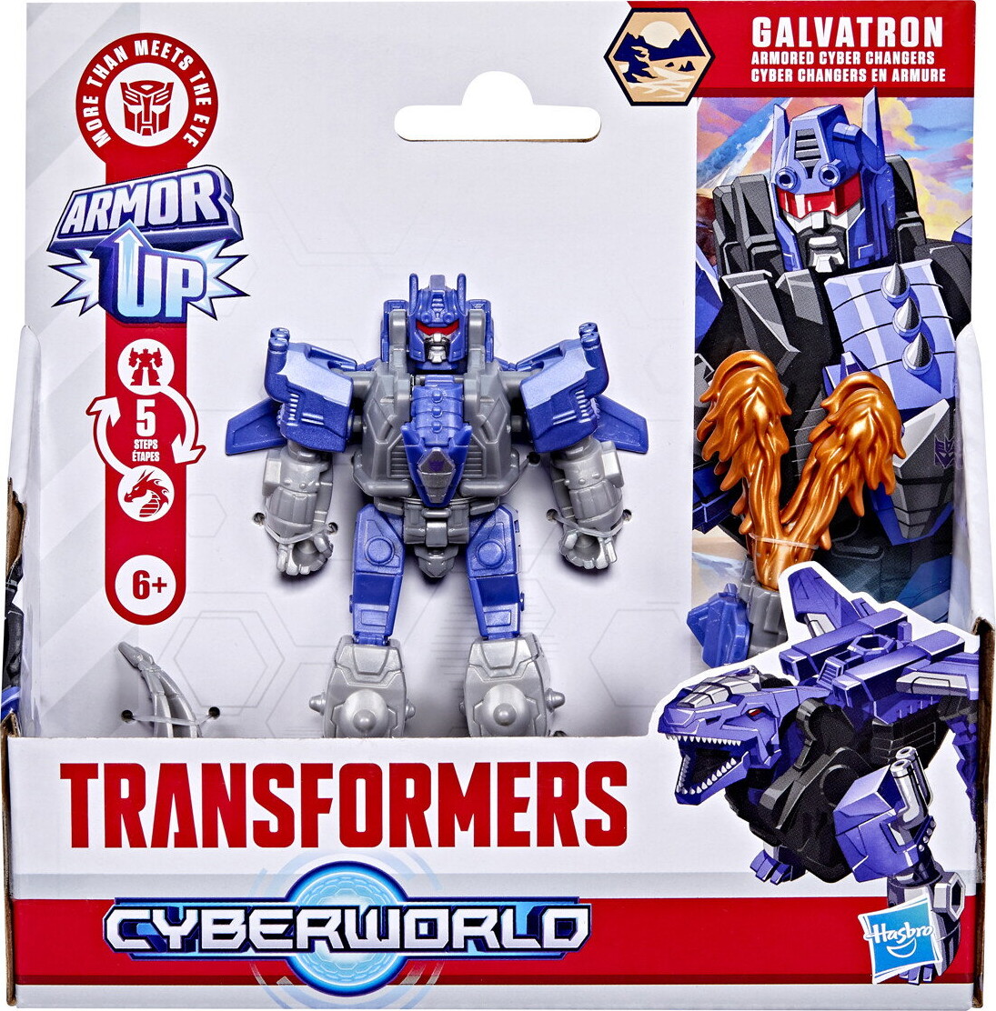 Transformers - Cyberworld Armor Up - Assorteret - Hasbro G0747