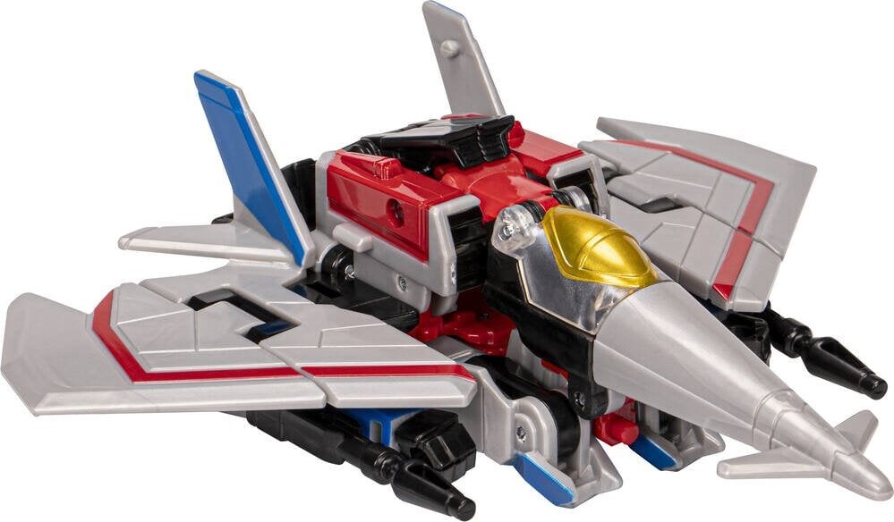 Transformers EarthSpark Warrior Starscream | Action Figure Da 12 Cm Circa | Serie 2023 | Colore Grigio/blu