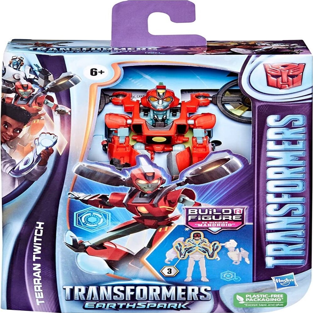 Transformers Terran Twitch - Earthspark - 12 Cm | Se og køb på