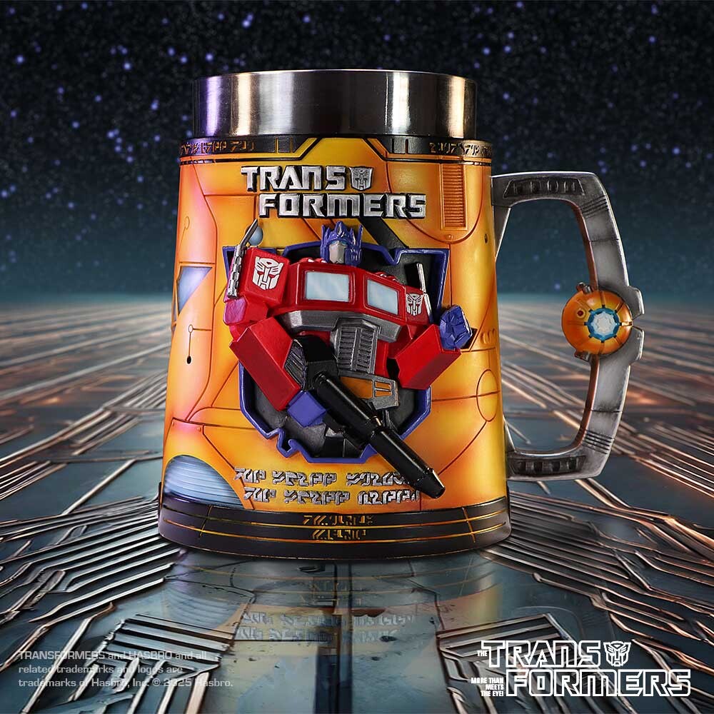 Transformers Tankard - Heroes Of Cybertron - 15 5 Cm