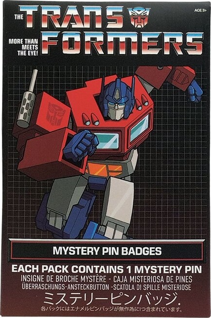 Transformers - Mystery Pin Badge Individual Assorted