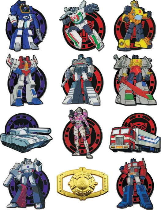 Transformers - Mystery Pin Badge Individual Assorted