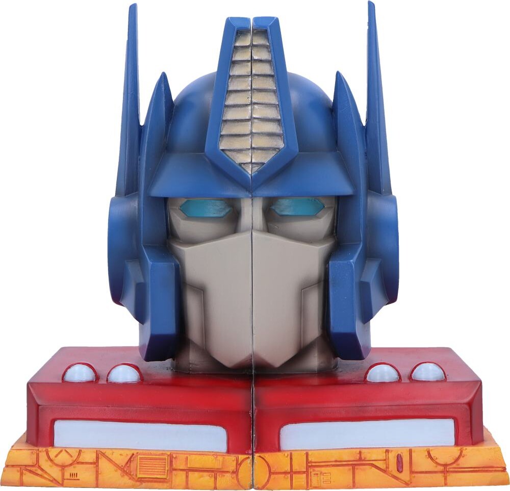 Transformers - Optimus Prime Bogstøtter - 20 Cm - 2 Stk