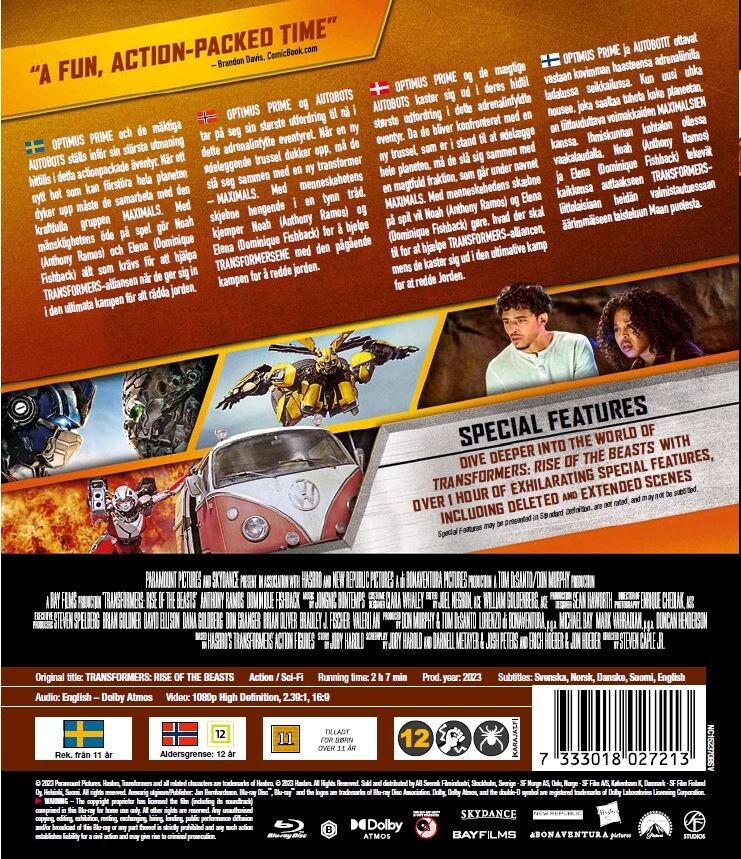Transformers 7 - Rise Of The Beasts