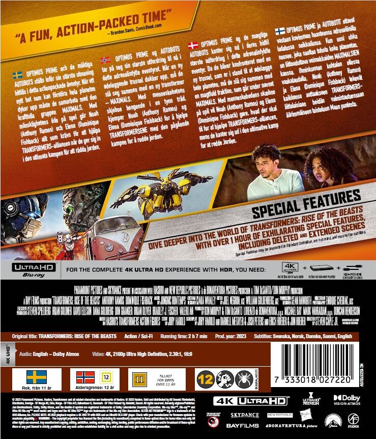 Transformers 7 - Rise Of The Beasts