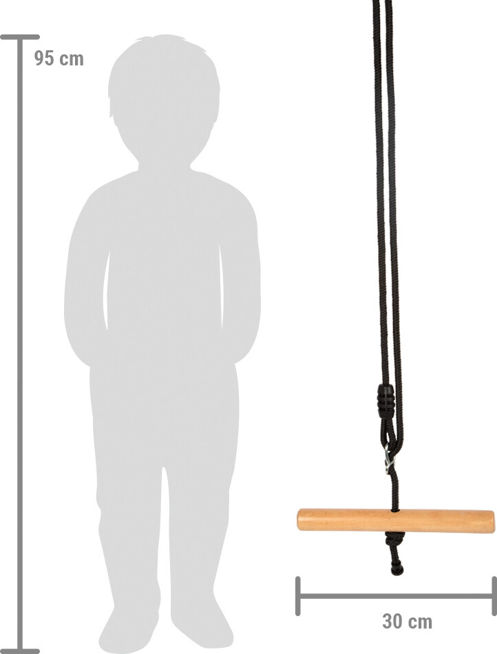 Trapez Gynge - Black Line - Small Foot