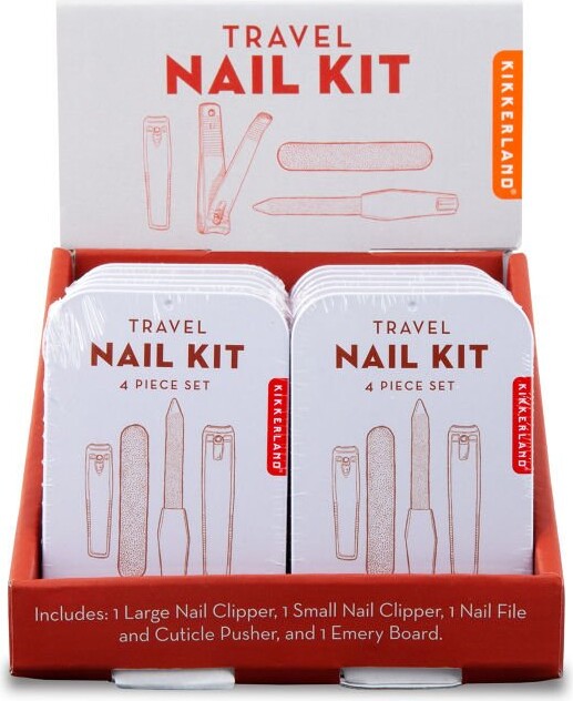 Kikkerland - Negle Kit Sæt - 4 Dele