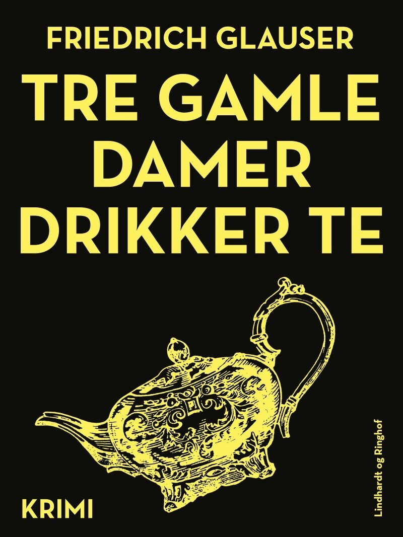 Tre Gamle Damer Drikker Te