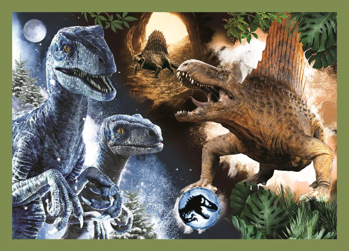 Trefl - Threatening Dinosaurs 4-I-1